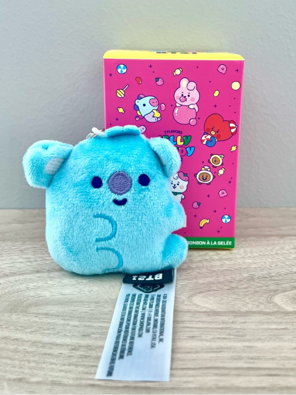BTS BT21 Jelly Candy Series 2 Mini Plush Pendant - KOYA (RM)